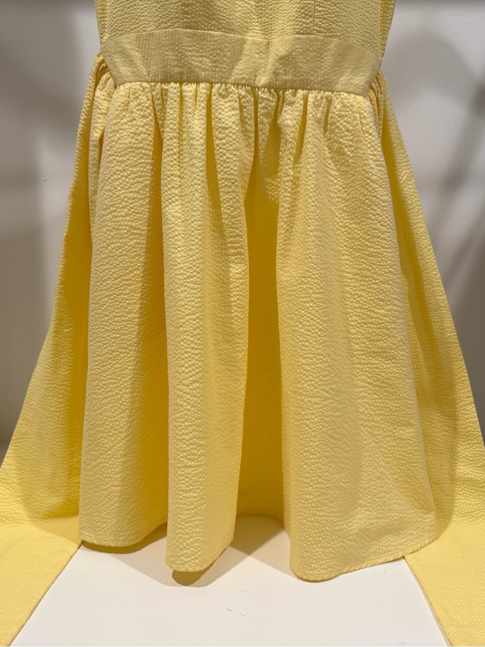 Lauren James Yellow Seersucker Dress - Picture 5 of 8
